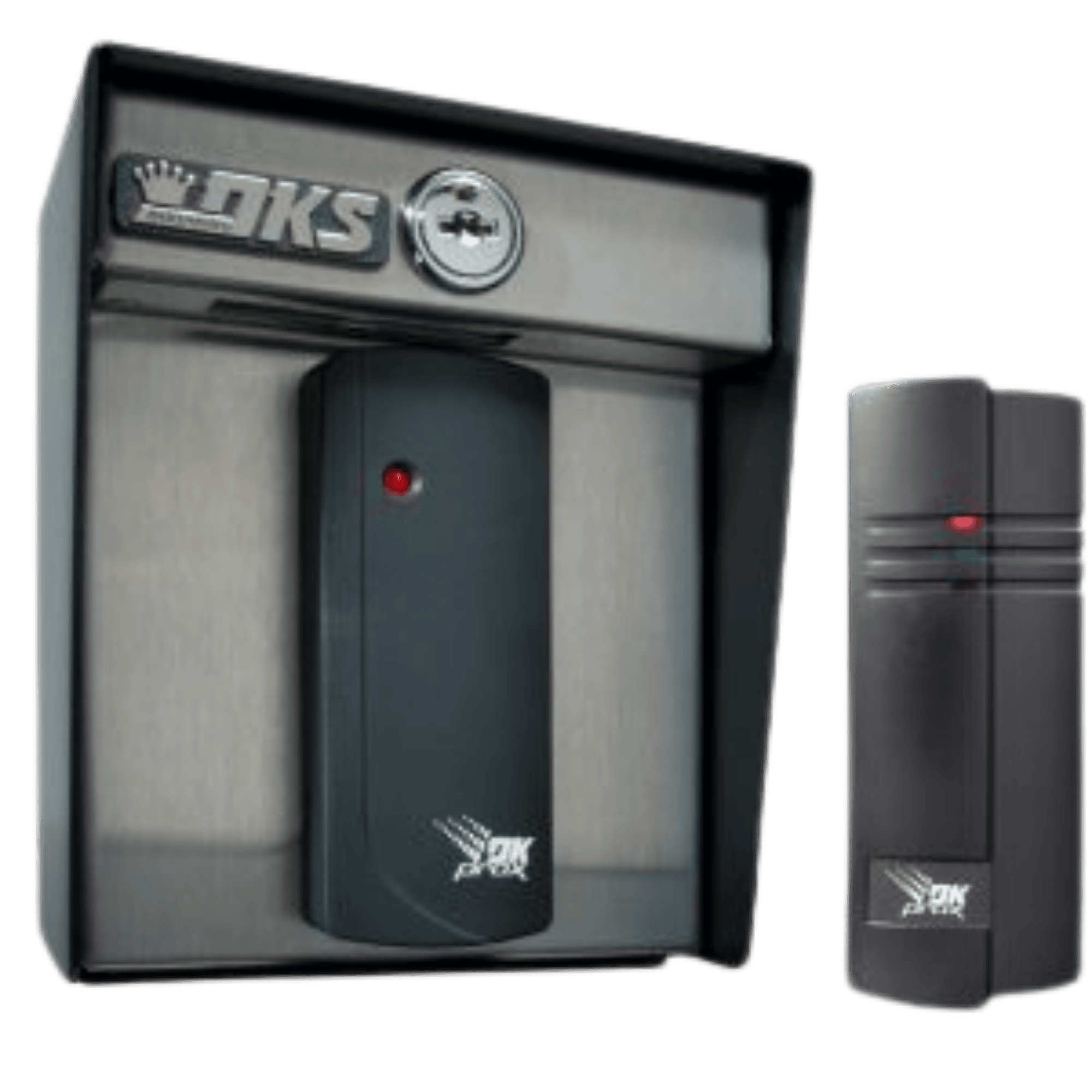 Automated gate opener system with remote control for enhanced security and convenience.