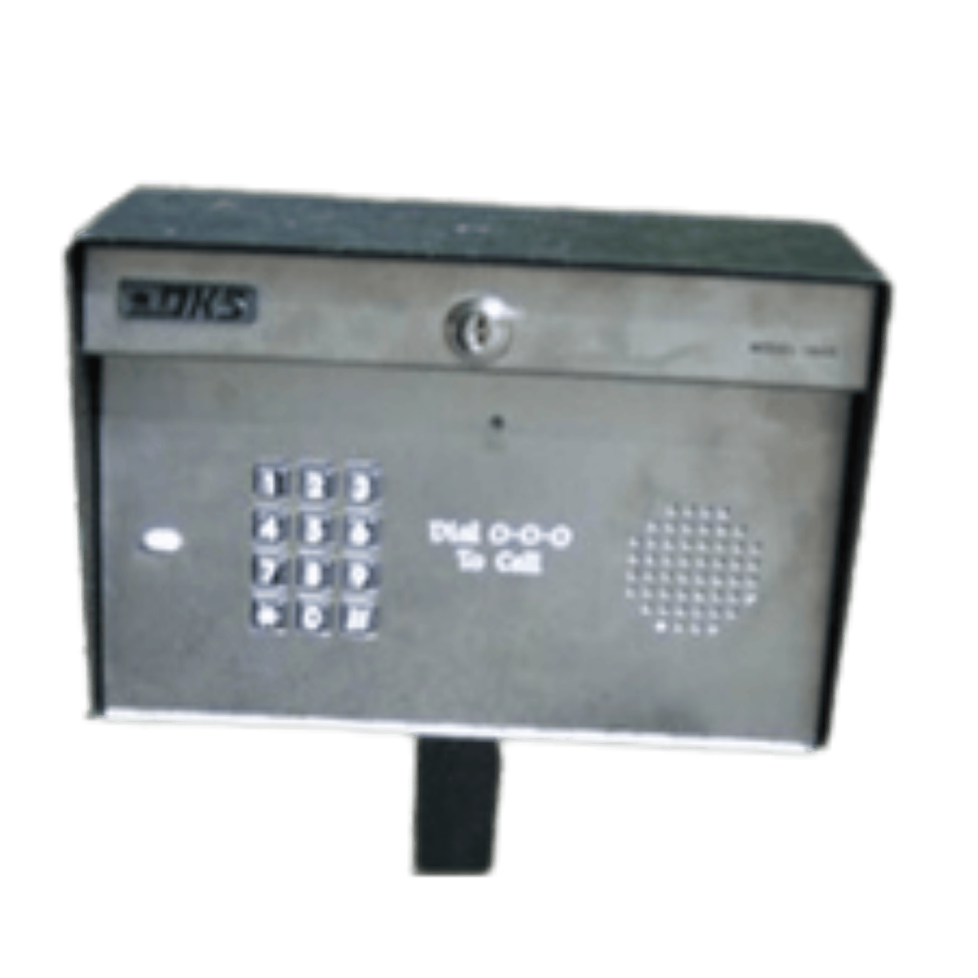 Secure gate access keypad with call feature for automated gate systems. Ideal for residential and co.