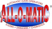All-O-Matic gate opener system for secure access control.