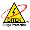 DITEK surge protector for gate automation systems.