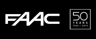 Power Gate Opener Systems logo with FAAC and 50 Years of Excellence.
