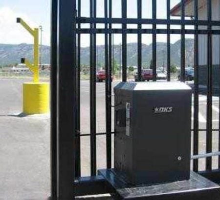Automated sliding gate opener installed for enhanced security and convenience. Perfect for residenti.
